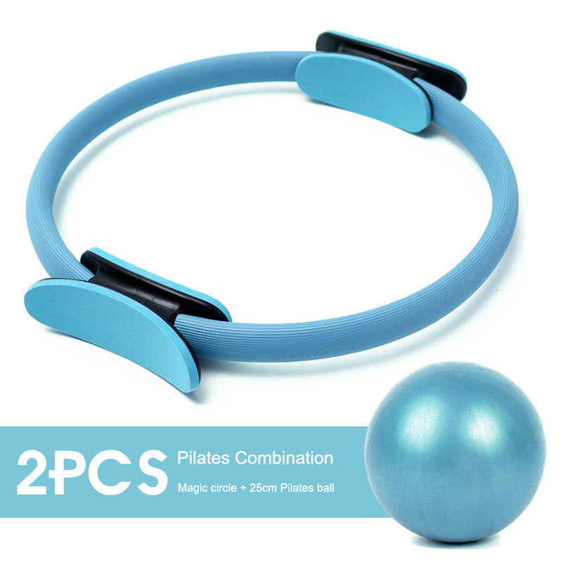 5PCS Yoga Ball Magic Ring Pilates Circle Exercise