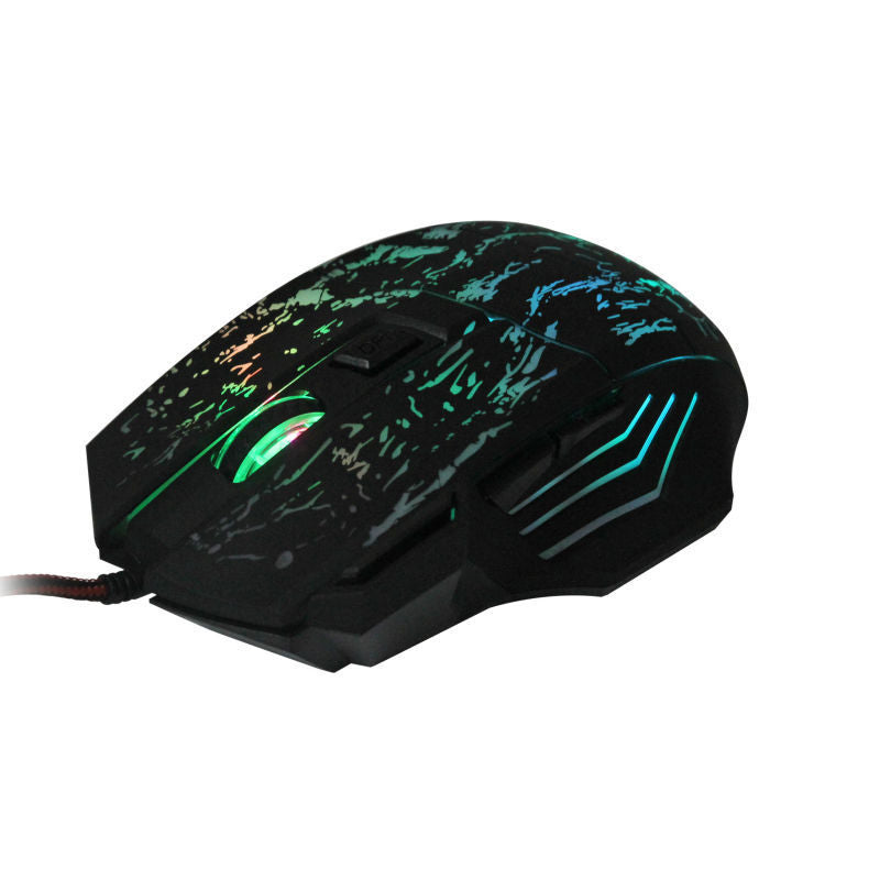 Computer Gaming Mouse Usb Glare Lol Online Gaming