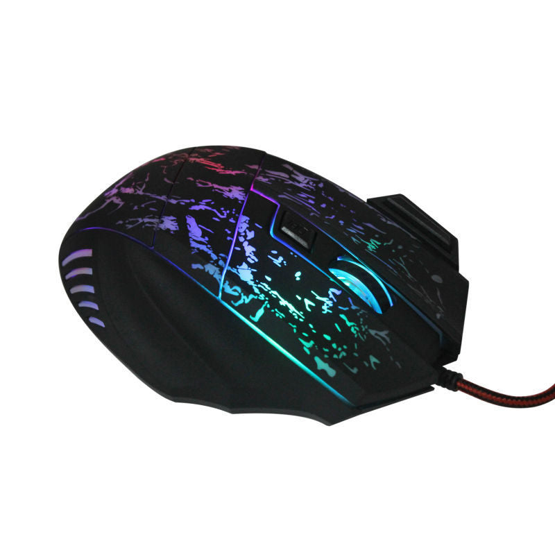 Computer Gaming Mouse Usb Glare Lol Online Gaming