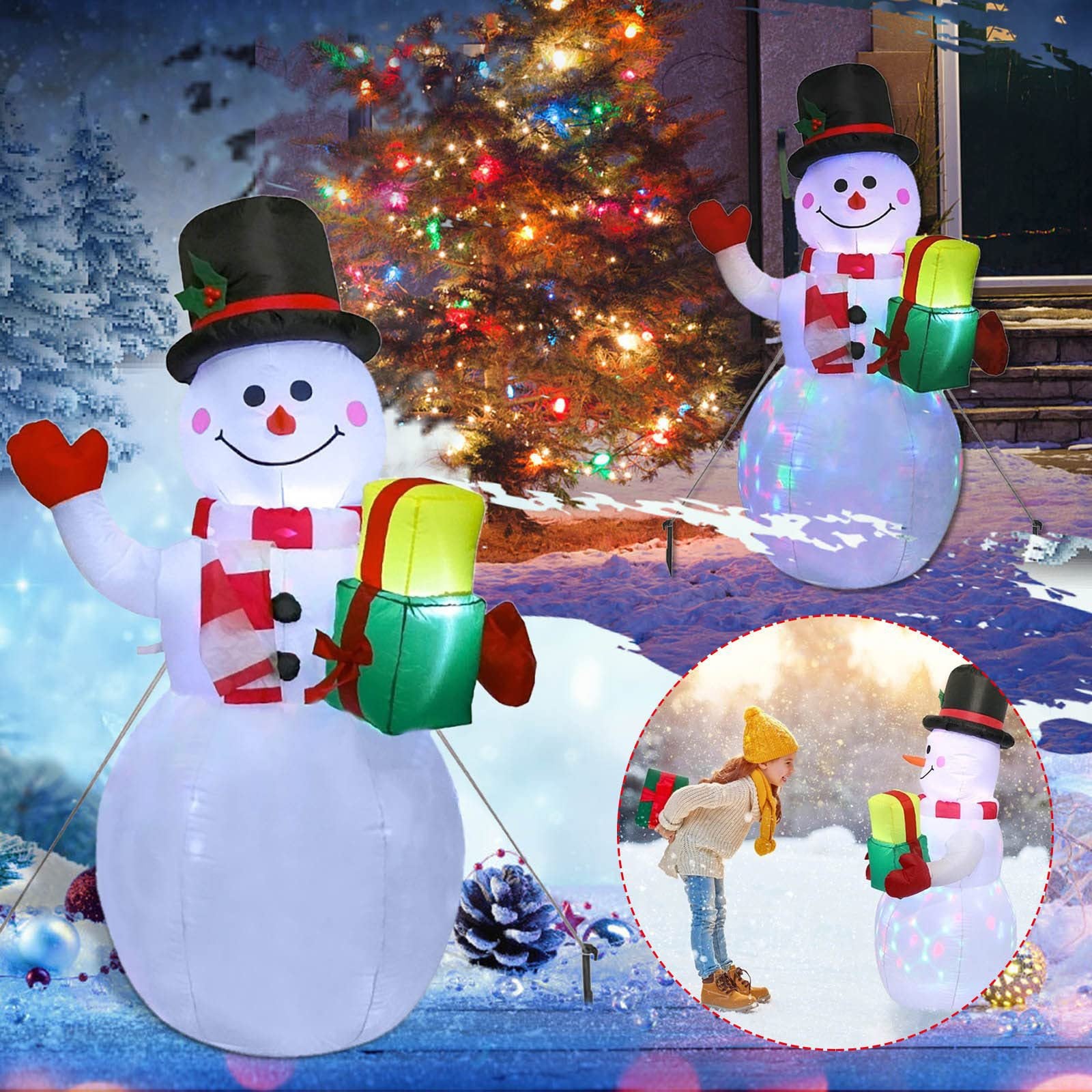 TwinkleInflate: Santa, Tree, Snowman Spectacle