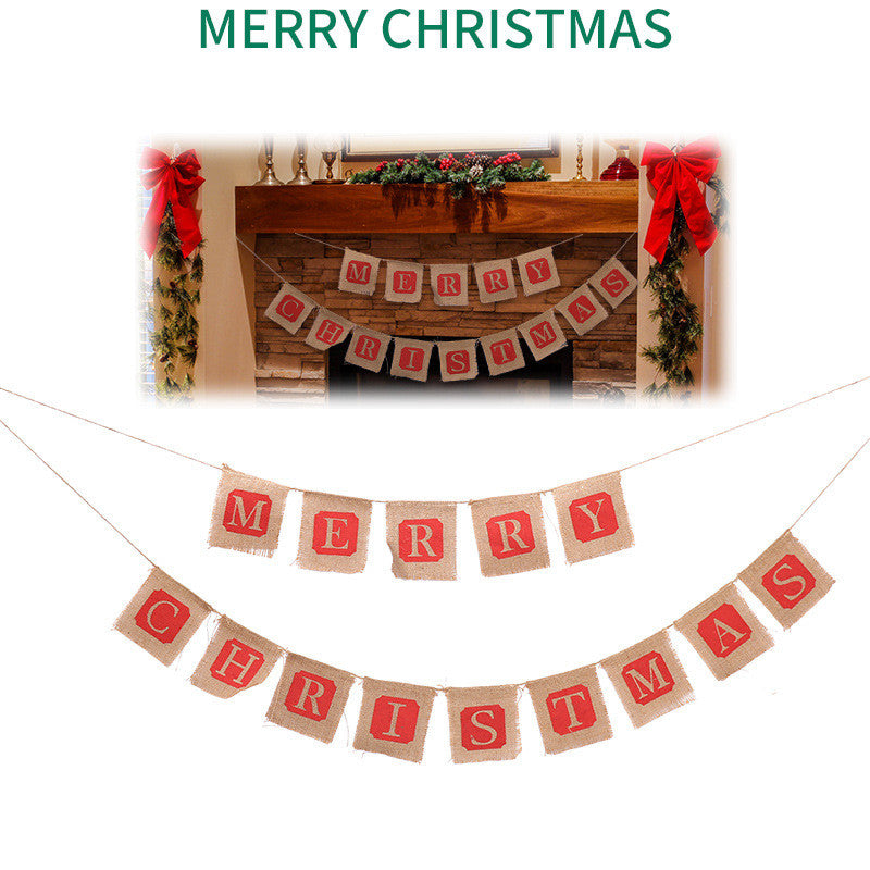 MerryCloth Christmas Banner