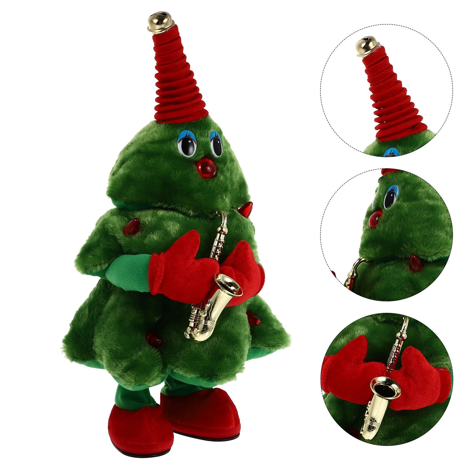 MelodySprout Singing Christmas Tree Plush