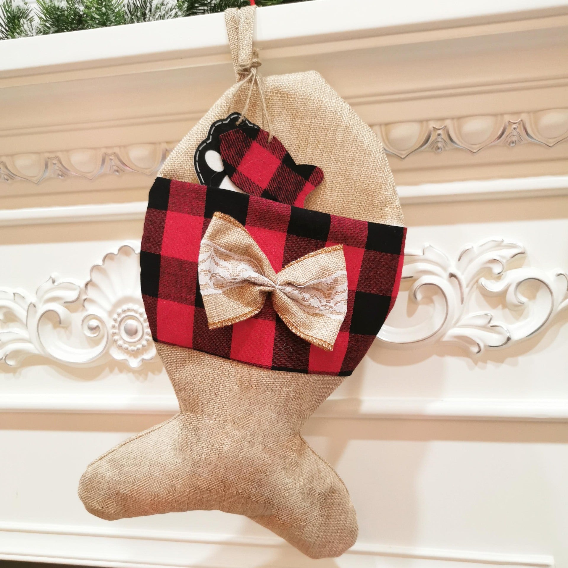 SockSurprise Ornament Gift Bag