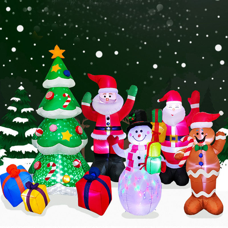 TwinkleInflate: Santa, Tree, Snowman Spectacle