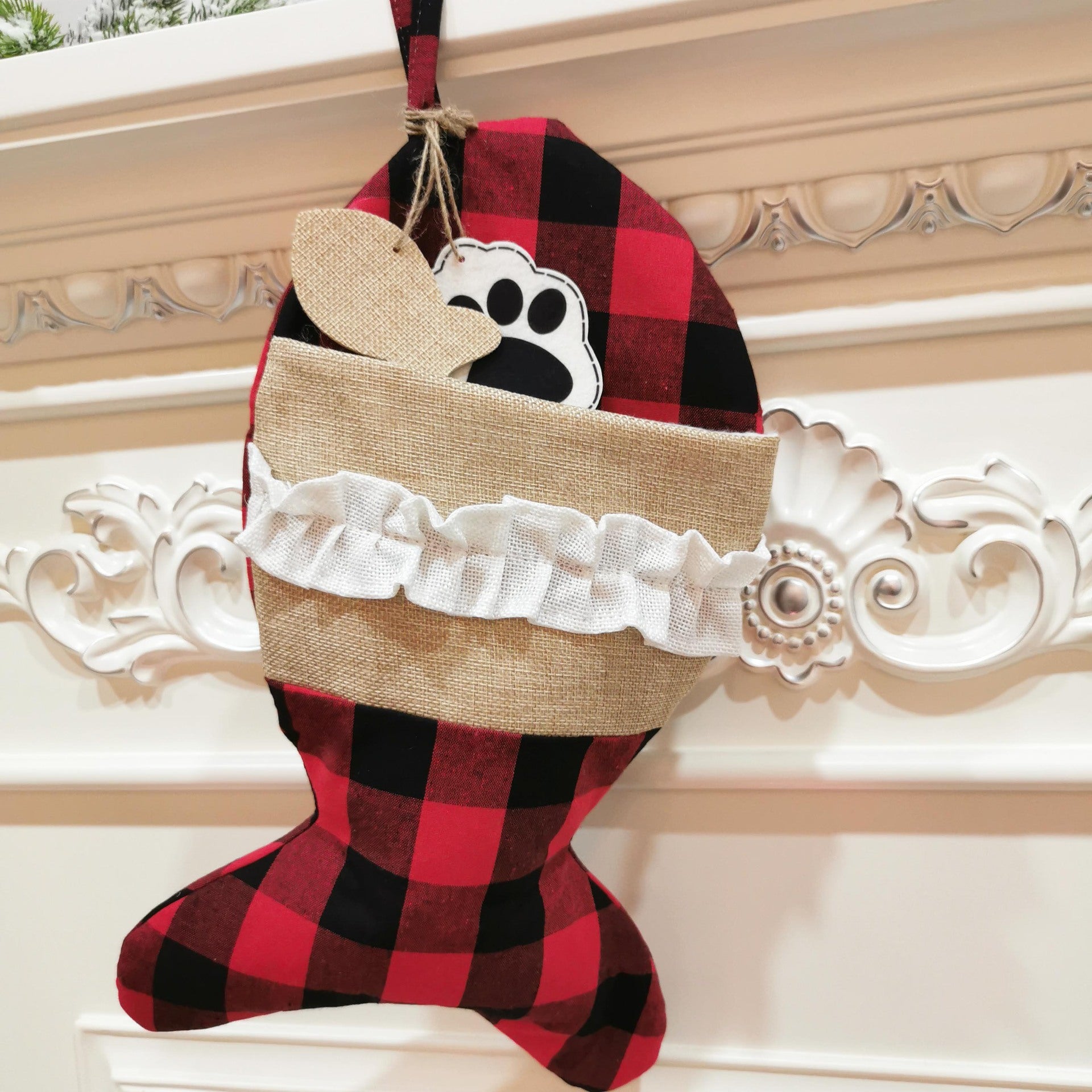 SockSurprise Ornament Gift Bag